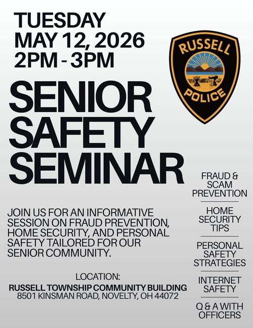 Senior Safety Seminar